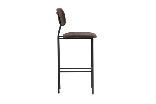 Venture Design Ralf barstol Svart/brun 47 x 49 cm Brun
