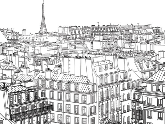 Fototapet Parisian S Sketchbook 300x231 - Artgeist sp. z o. o.
