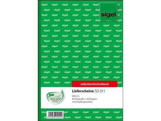 Sigel Sd011 80 Ark A5 Hvit Gult