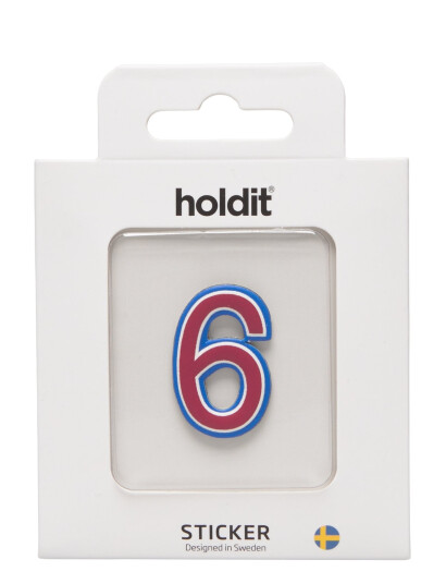 Holdit Sticker Number - White - ONE SIZE