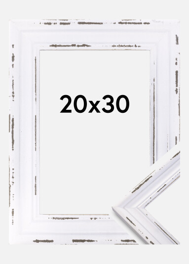 ZEP Ramme Rivoli Hvit 20x30 Cm