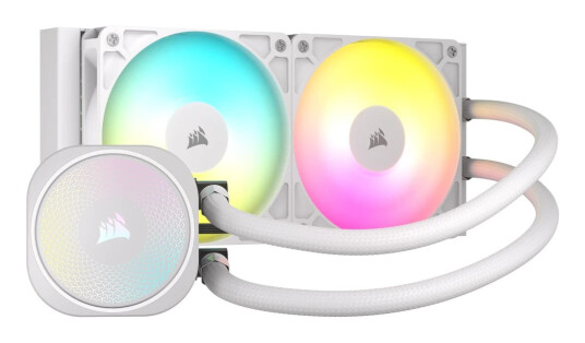 Corsair Nautilus 240mm RS ARGB CPU vannkjøler hvit