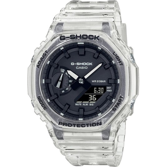 Casio G-Shock CasiOak GA-2100SKE-7AER - Herre - 46 mm - Digitalt - Digitalt/Smartwatch - Mineralglas Casio G-Shock CasiOak GA-2100SKE-7AER - Herre - 46 mm - Digitalt - Digitalt/Smartwatch - Mineralglas