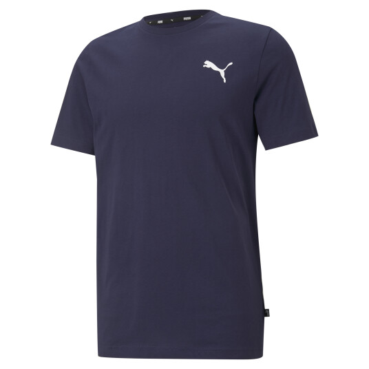 Puma Essentials Small Logo Tee , t-skjorte herre L Peacoat-cat