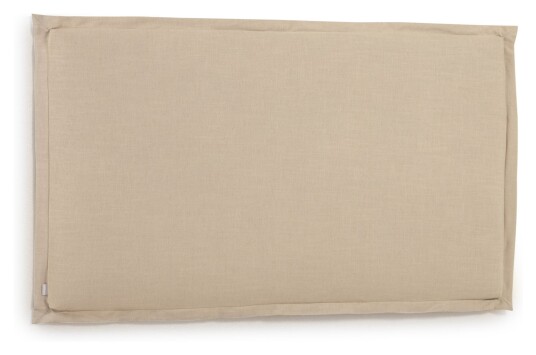 Kave Home Tanit Sengegavl, 200x100, Beige lin Unoliving