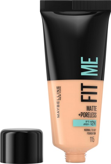 Maybelline Fit Me Foundation 115 Ivory - Matt og Fuktighetsgivende 30 ml