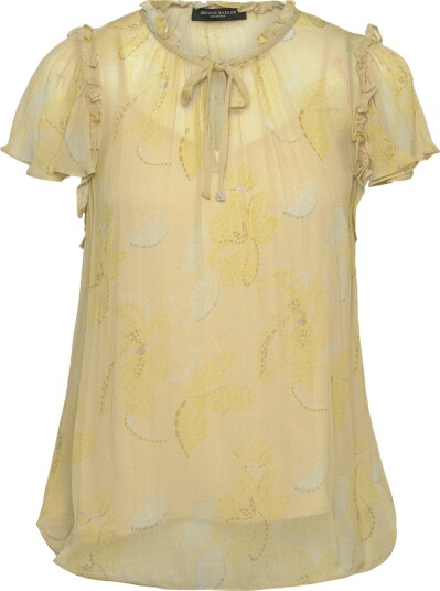 Bruuns Bazaar Iriarteabbsabina Blouse Yellow 40 Bruuns Bazaar Iriarteabbsabina Blouse Yellow 40