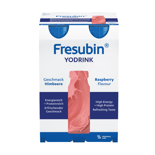Fresubin YODRINK Bringebær 4x200 ml Fresubin YODRINK Bringebær 4x200 ml