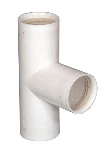 Purus 2910429 T rør 90° innstikk 32 mm Innendørsavløp