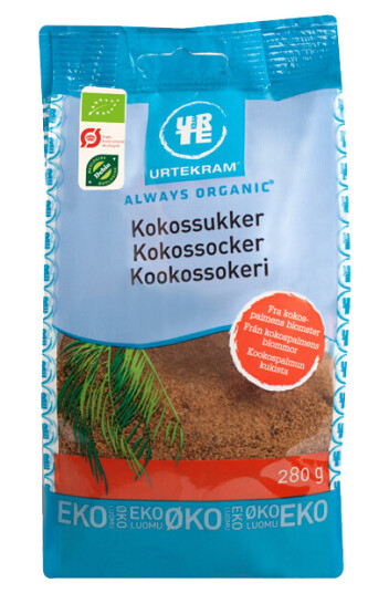 Kokossukker, 280 gram Kokossukker, 280 gram
