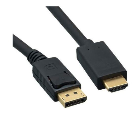 DisplayPort til HDMI - Gullforgylt 1.8 m