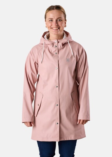 X-Trail Rain Coat W Dusty Rose 38 Vårjakker X-Trail Rain Coat W Dusty Rose 38 Vårjakker