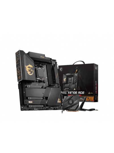MSI MEG X670E ACE - AMD X670E - AMD AM5 socket - DDR5 RAM - Extended ATX