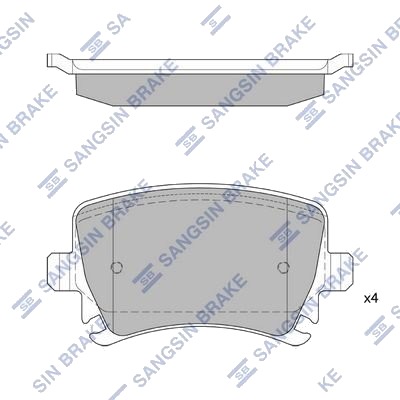 Hi Q SP2099 Bremseklosser