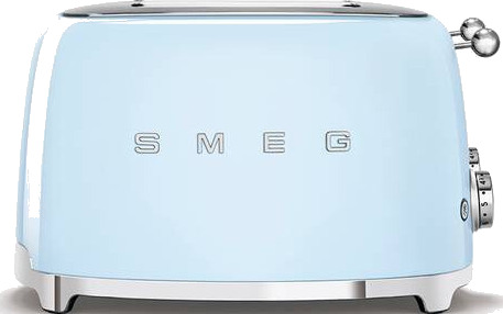 Smeg TSF03 50's Style Brødrister 4 Skiver Pastellblå 2000W