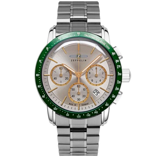 Zeppelin New York 8878MB5 Herre 42 mm Analog Kvarts urverk Mineralglas Zeppelin New York 8878MB5 Herre 42 mm Analog Kvarts urverk Mineralglas