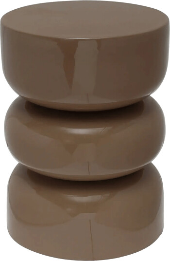 Leitmotiv Stool Rey Brown H48CM Leitmotiv Stool Rey Brown H48CM