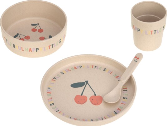 Lässig Tallerkensett, Happy Fruits Cherry
