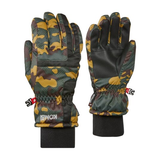 Kombi Kids' Tucker Gloves M, Green Camo