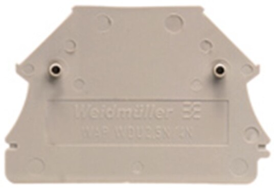 Weidmüller WAP 2.5N/4N Endebrikke Type|WAP 2,5N/4N Elfordeling & strømforsyning