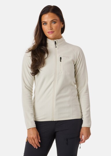 Swedemount Geilo Fleece Full Zip Ii W Lt Beige 34 Trøyer
