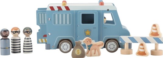 Little Dutch Police Car W/ Pegdolls Blue ONE SIZE