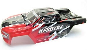 ARRMA ARA406156 Body Painted Red w/Decals: Kraton 6SBLX ARRMA ARA406156 Body Painted Red w/Decals: Kraton 6SBLX