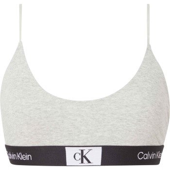 Calvin Klein BH CK96 Unlined Bralette Lysgra bomull Medium Dame Calvin Klein BH CK96 Unlined Bralette Lysgra bomull Medium Dame