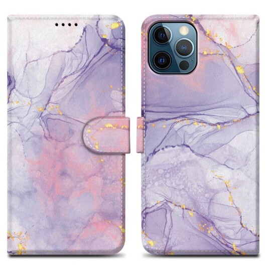 Cadorabo Lommebokdeksel Til Apple Iphone 12 / 12 Pro Beskyttelsesetui Med Magnetisk Lukking, Stativfunksjon Og Kortspor Cadorabo Lommebokdeksel Til Apple Iphone 12 / 12 Pro Beskyttelsesetui Med Magnetisk Lukking, Stativfunksjon Og Kortspor