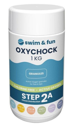 Swim & Fun OxyChock Chlorine Free 1 kg Swim & Fun OxyChock Chlorine Free 1 kg