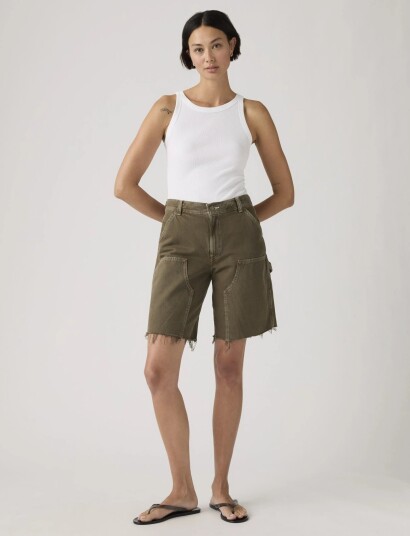 Levi"s® Baggy Dad Utility Short Washed Brown 24