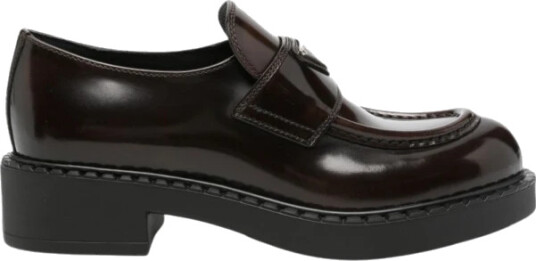 Prada Dame Sko Brun 38 1/2 EU,