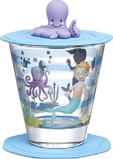 Leonardo Bambini Aventura Flerfarget Glass Kjegle Bambini Aventura 215 Ml 90 Mm