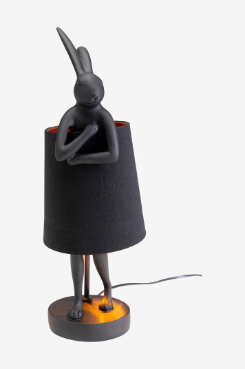 KARE Design Bordlampe Animal Rabbit 50 Svart KARE Design Bordlampe Animal Rabbit 50 Svart