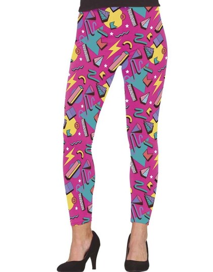 Rosa 80 talls Leggings til Dame Medium
