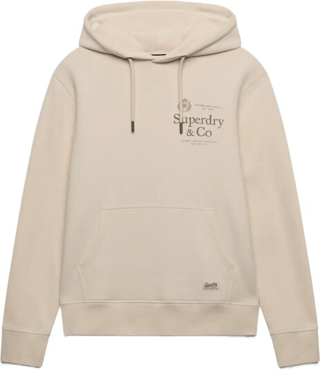 Superdry 1954 Company Relaxed Hood Cream XXXL