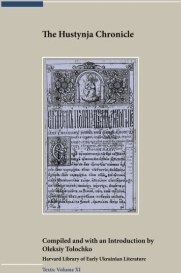 The Hustynja Chronicle