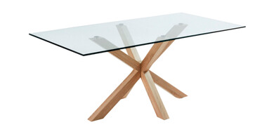 Kave Home Spisebord med treeffekt Argo 200 cm 1606090-01-0