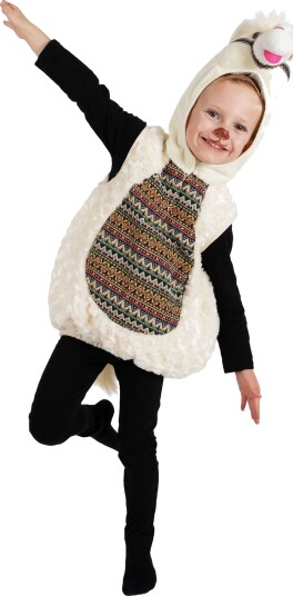 Ptit Clown Lama Barn Kostyme X-Small 10071