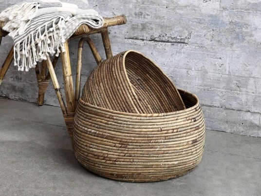 Chic Antique Kurv Vannhyasint Mørk-Natur 2stk Chic Antique Kurv Vannhyasint Mørk-Natur 2stk