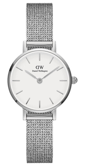 Daniel Wellington DW Klokke Petite Pressed Sterling 24mm Sølv Daniel Wellington DW Klokke Petite Pressed Sterling 24mm Sølv