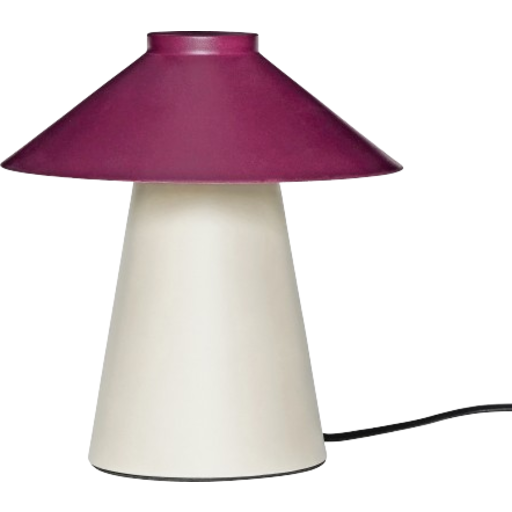 Chipper Bordlampe 26 cm Sand/burgundy