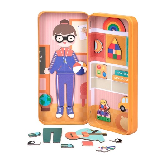 mierEdu Magnetic Hero Box Preschool Teacher ME088
