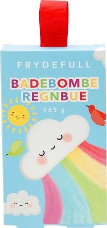 Frydefull badebombe regnbue 165 g