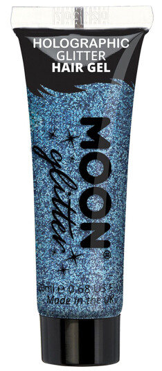 Buttericks Leco AB Moon Creations Holografisk Glitter Hårgelé - Blå