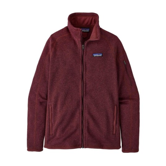 Patagonia W´S Better Sweater Jkt Dame Seqr Sequoia Red XL