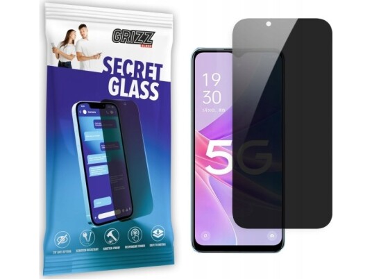 Grizzglass Privacy Glass Grizzglass Secretglass Oppo A1x 5G