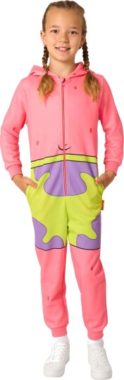 Oppo Merchandise Group OppoSuits SvampBob Firkant™ Patrick Onesie for barn Small OSKO-1025-US04