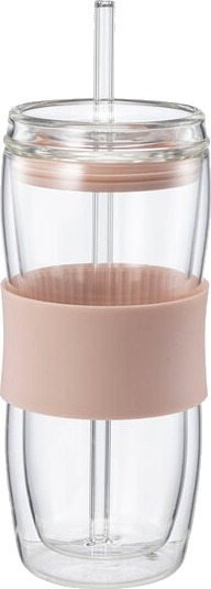 Modern House Sipster dobbelvegget drikkeglass 50 cl støvet rosa Modern House Sipster dobbelvegget drikkeglass 50 cl støvet rosa