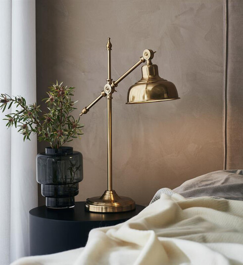 Marksløjd Grimstad bordlampe - Mørk messing